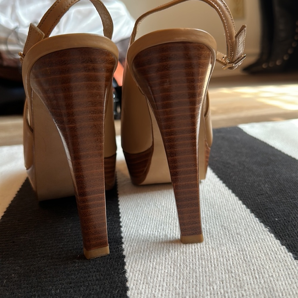 Stuart Weitzman Platform Sling Backs - image 4